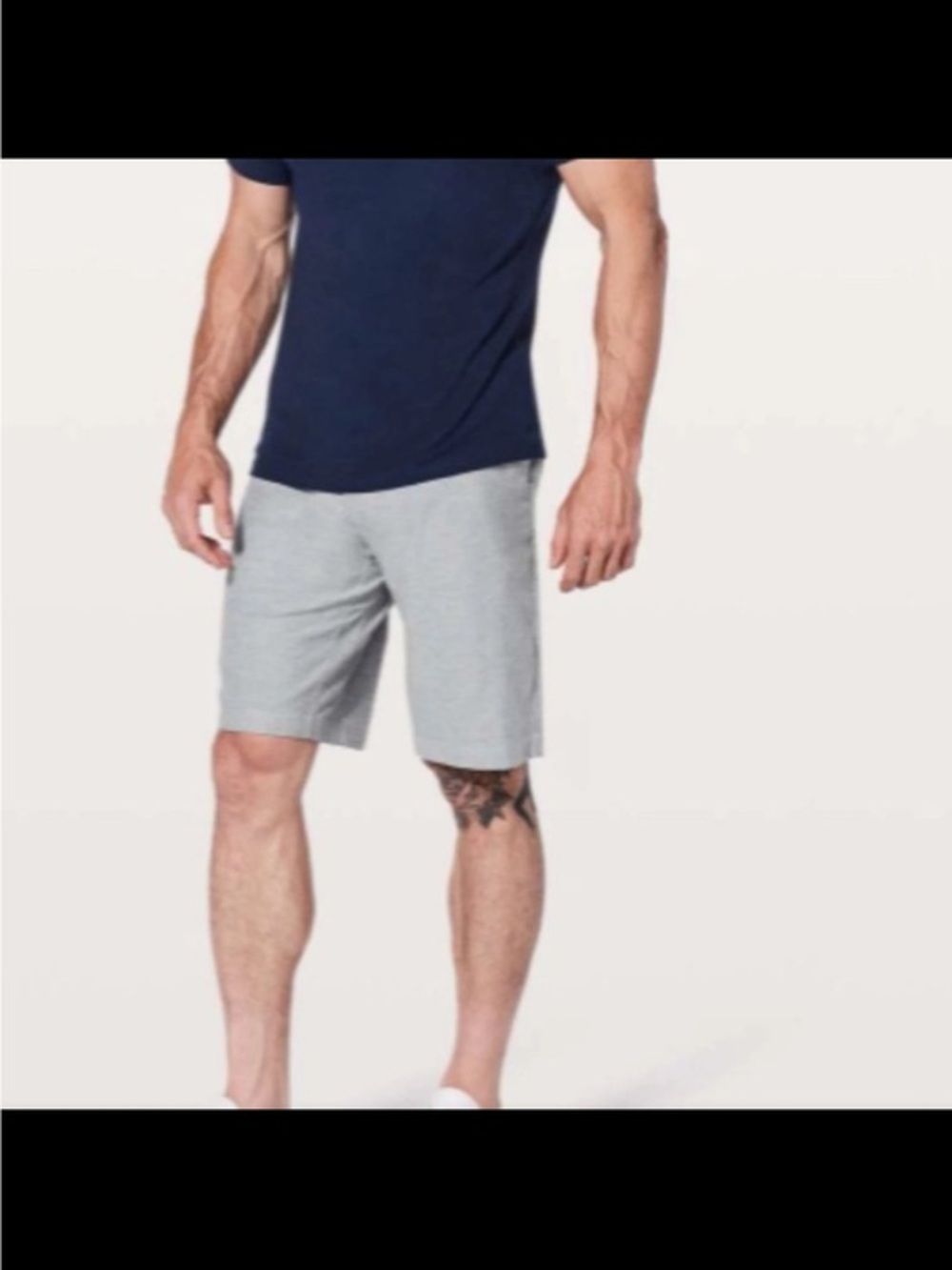 Mens Lululemon ABC Commission Stretch Cotton Chino Short Size 34